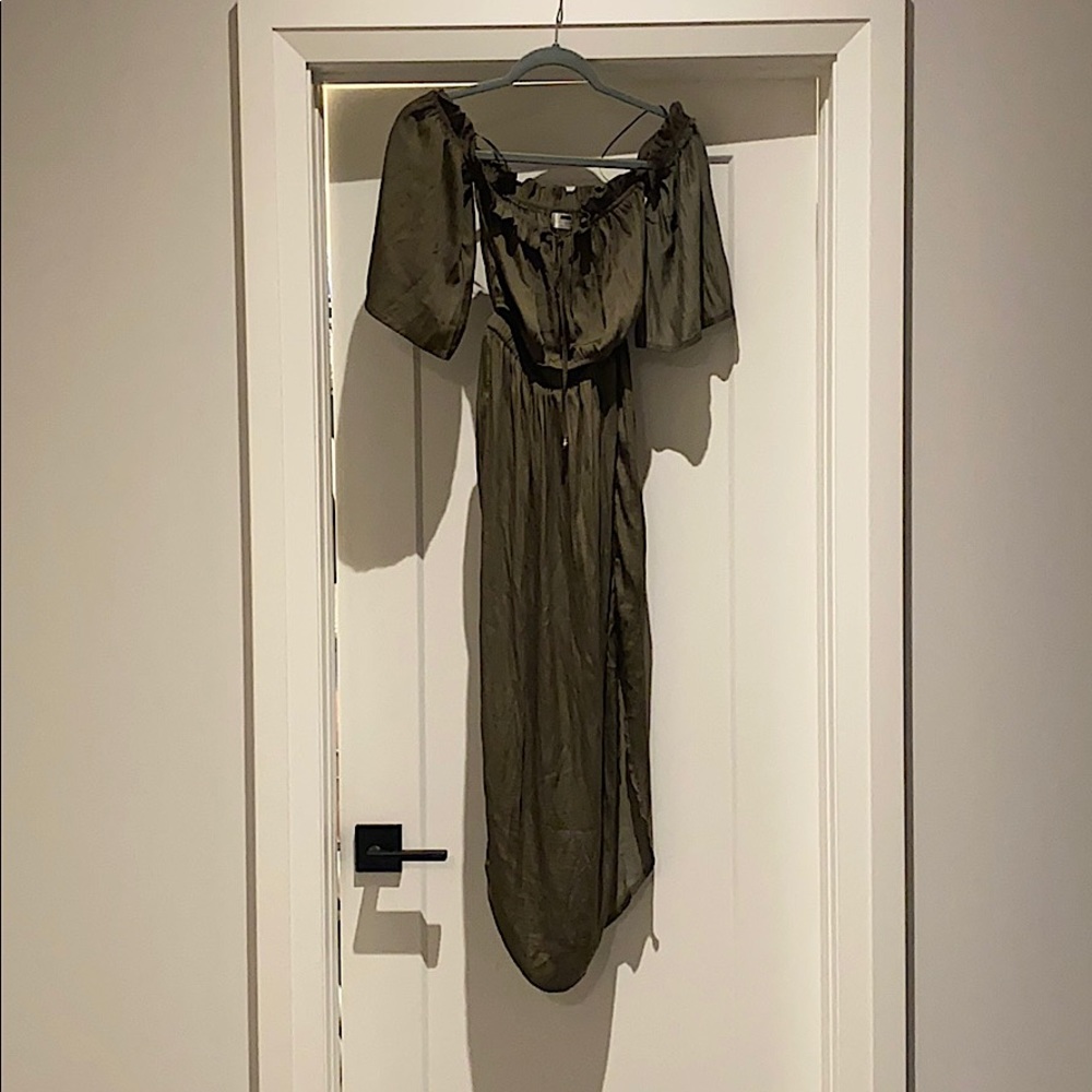 Off the shoulder dress